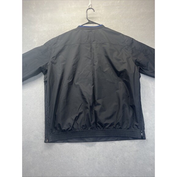 Ralph Lauren Polo Golf Windbreaker Mens M Black Side Zip Pullover Track Jacket - Picture 3 of 16